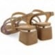 Sandalias Gioseppo 72144 Cakovec con pedrería TAUPE