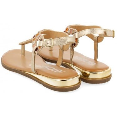 Sandalias Gioseppo 72026 Nyssa con pedrería ORO