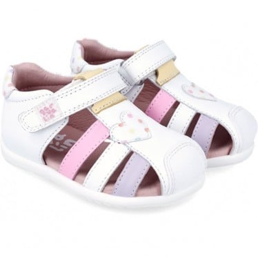 Sandalias Garvalín 242305-B Corazón BLANCO