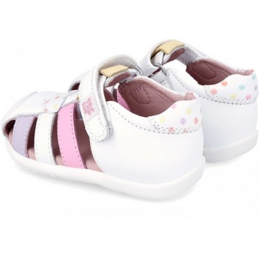 Sandalias Garvalín 242305-B Corazón BLANCO