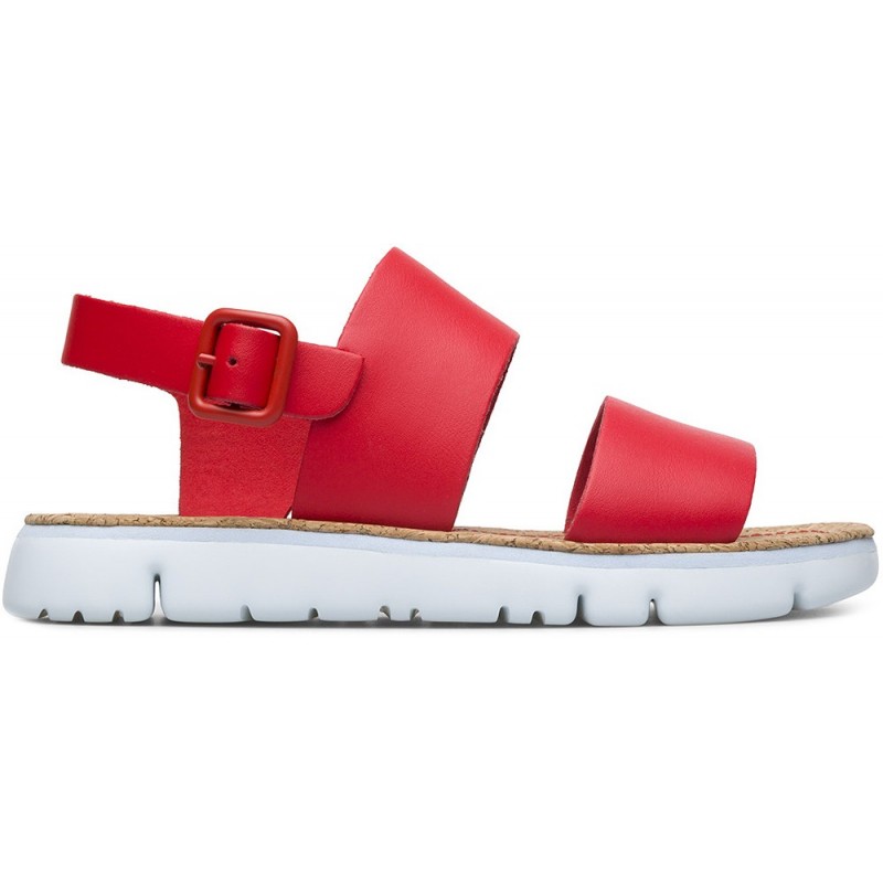 SANDALIA CAMPER ORUGA K201038 ROJO