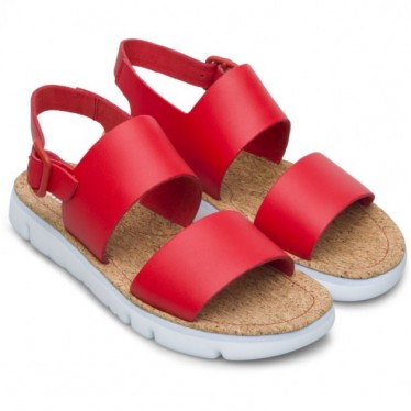 SANDALIA CAMPER ORUGA K201038 ROJO