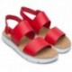SANDALIA CAMPER ORUGA K201038 ROJO