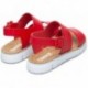 SANDALIA CAMPER ORUGA K201038 ROJO