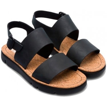 SANDALIA CAMPER ORUGA K201038 NEGRO