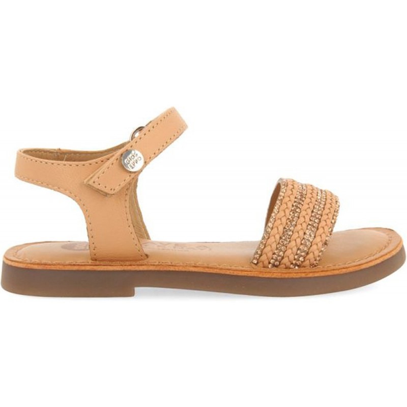 Sandalias Gioseppo 71887 Mireval con pedrería NUDE