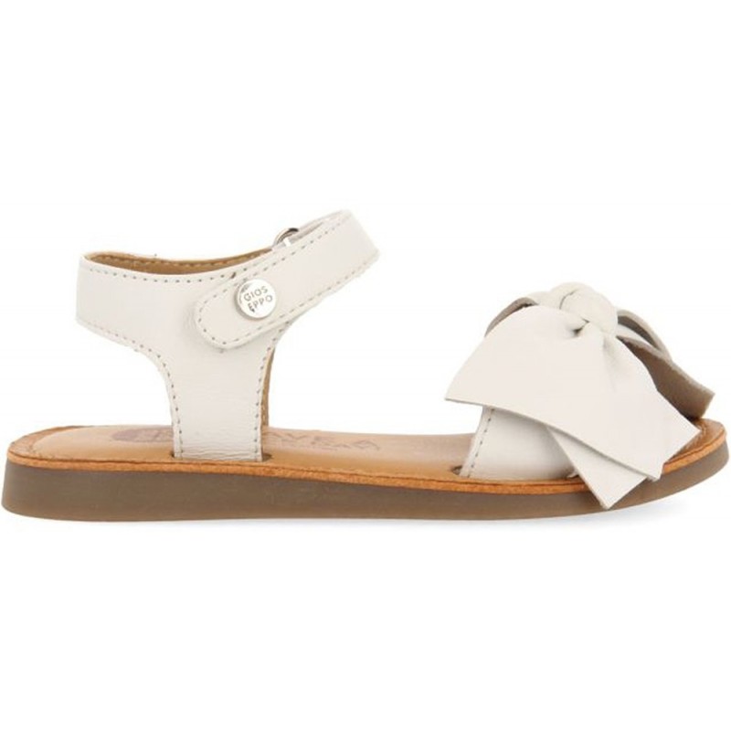 Sandalias Gioseppo 72123 Delonice con lazo BLANCO