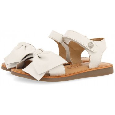 Sandalias Gioseppo 72123 Delonice con lazo BLANCO