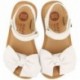 Sandalias Gioseppo 72123 Delonice con lazo BLANCO