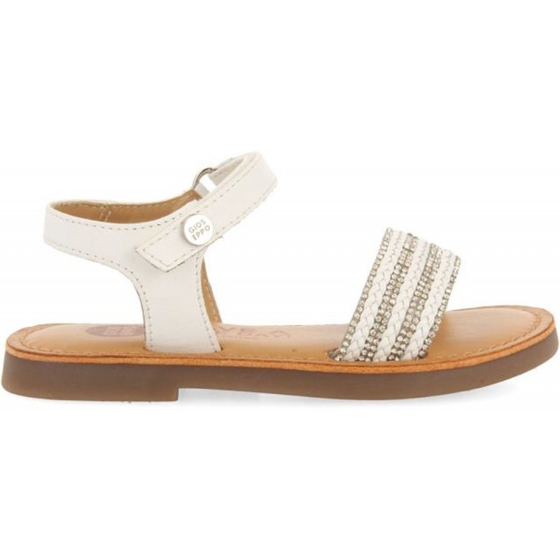 Sandalias Gioseppo 71887 Mireval con pedrería BLANCO