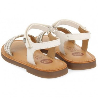 Sandalias Gioseppo 71887 Mireval con pedrería BLANCO