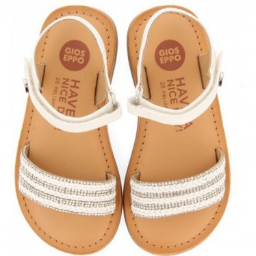 Sandalias Gioseppo 71887 Mireval con pedrería BLANCO