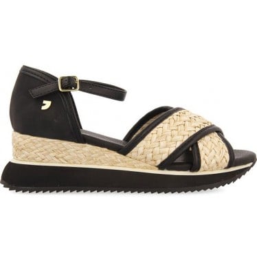 Sandalias Gioseppo 71088 Rinsey NEGRO