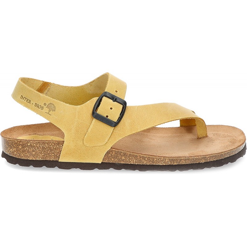 SANDALIAS INTERBIOS DENNIS MOSTAZA