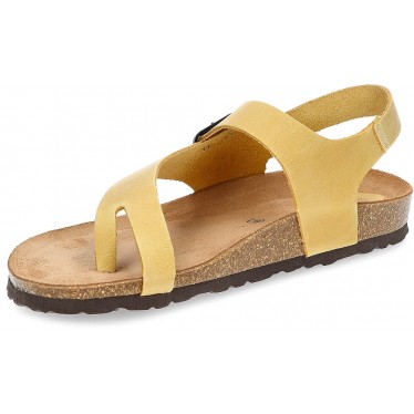 SANDALIAS INTERBIOS DENNIS MOSTAZA