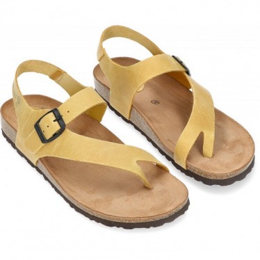 SANDALIAS INTERBIOS DENNIS MOSTAZA