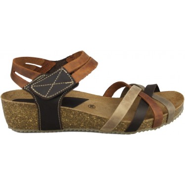SANDALIAS INTERBIOS HAPPY COLOURS MARRON