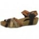 SANDALIAS INTERBIOS HAPPY COLOURS MARRON