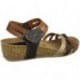 SANDALIAS INTERBIOS HAPPY COLOURS MARRON