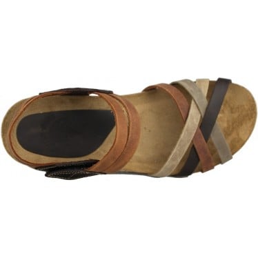 SANDALIAS INTERBIOS HAPPY COLOURS MARRON