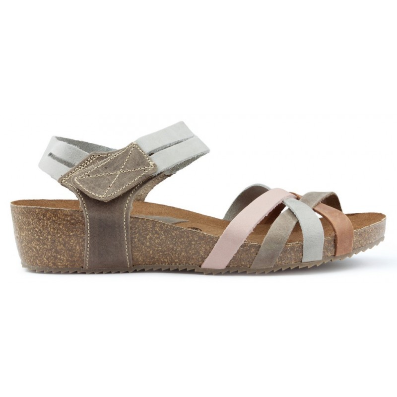 SANDALIAS INTERBIOS HAPPY COLOURS TRICOLOR