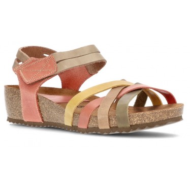 SANDALIAS INTERBIOS HAPPY COLOURS TEJA