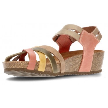SANDALIAS INTERBIOS HAPPY COLOURS TEJA