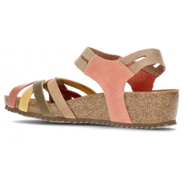SANDALIAS INTERBIOS HAPPY COLOURS TEJA