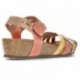 SANDALIAS INTERBIOS HAPPY COLOURS TEJA