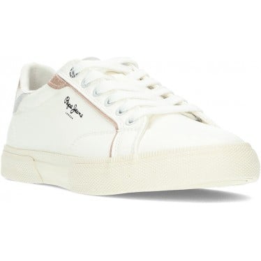 DEPORTIVA PEPE JEANS KENTON MIX W PLS31560 WHITE