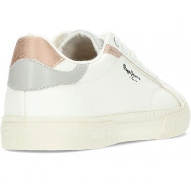 DEPORTIVA PEPE JEANS KENTON MIX W PLS31560 WHITE
