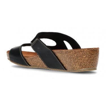 INTERBIOS W SANDALIA COMODA MUJER NEGRO