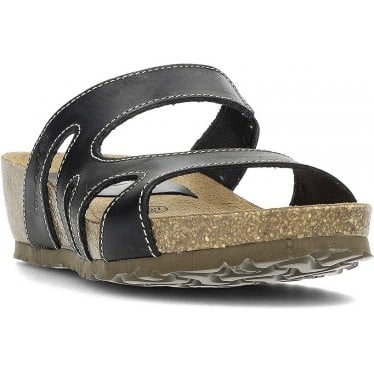 INTERBIOS W SANDALIA COMODA MUJER BLACK