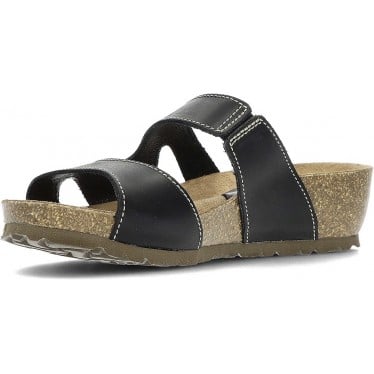 INTERBIOS W SANDALIA COMODA MUJER BLACK