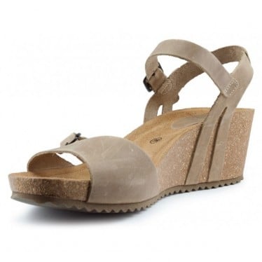 INTERBIOS W SANDALIA MUJER ANATOMICA COMODA BEIGE