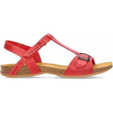 SANDALIAS INTERBIOS AFRODITA ROJO