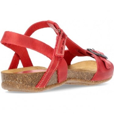SANDALIAS INTERBIOS AFRODITA ROJO