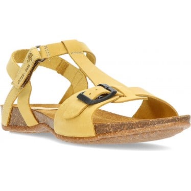 SANDALIAS INTERBIOS AFRODITA MOSTAZA
