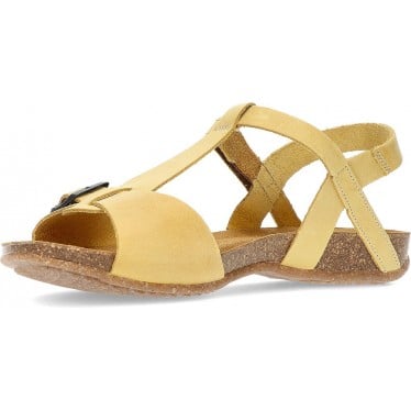 SANDALIAS INTERBIOS AFRODITA MOSTAZA