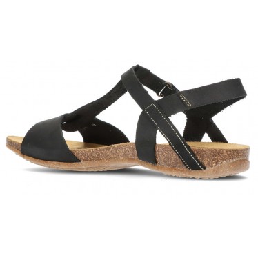 SANDALIAS INTERBIOS AFRODITA NEGRO