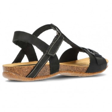 SANDALIAS INTERBIOS AFRODITA NEGRO