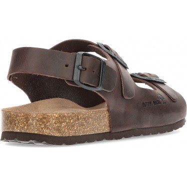 SANDALIAS INTERBIOS 9567 MOKA
