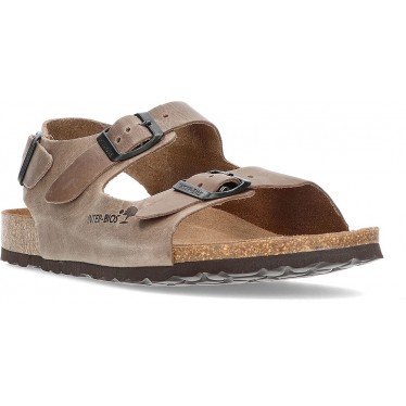 SANDALIAS INTERBIOS 9567 PARDO