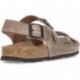SANDALIAS INTERBIOS 9567 PARDO