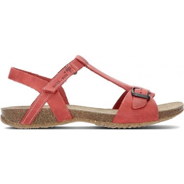 SANDALIAS INTERBIOS AFRODITA ROJO2