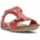 SANDALIAS INTERBIOS AFRODITA ROJO2