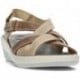Sandalias Interbios Trenza 3017 BEIG_OURS