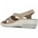 Sandalias Interbios Trenza 3017 BEIG_OURS