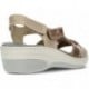 Sandalias Interbios Trenza 3017 BEIG_OURS