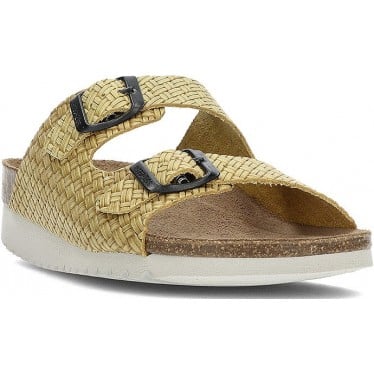 Sandalias  Interbios Textur 7206-G MOSTAZA